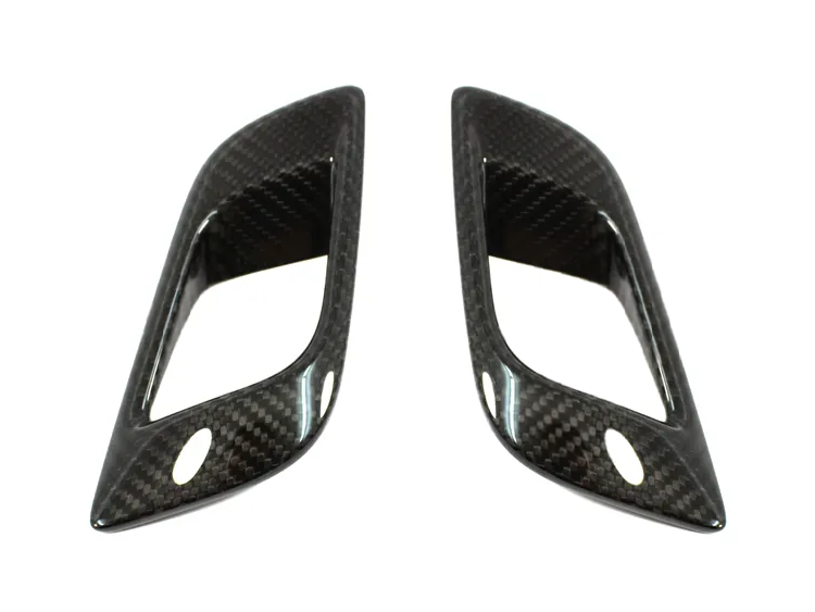 Mercedes Benz SLK Interior Door Handles - Carbon Fiber - R172 